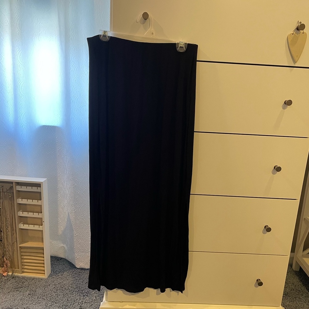 Old Navy Black Maxi Skirt